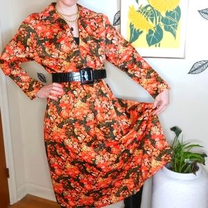 Super vintage floral dress